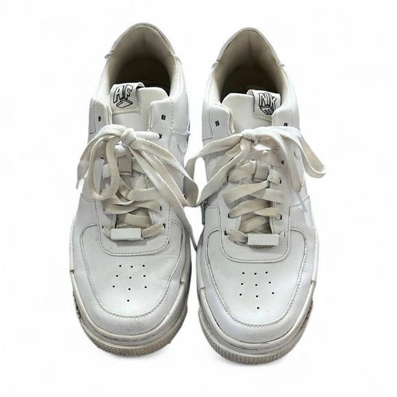 Nike Air Force 1 Trainers Pixel White size 8 - Picture 1 of 7
